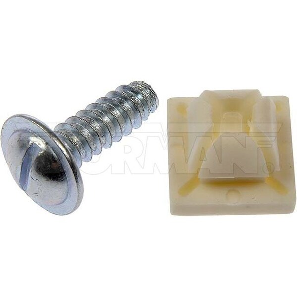 LICENSE PLATE FASTENERS- 1/4 IN X 3/4 IN